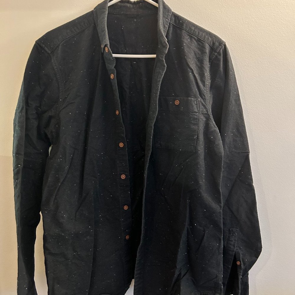 Speckled ASOS Navy Shirt